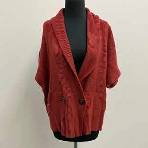 Cabi two button poncho